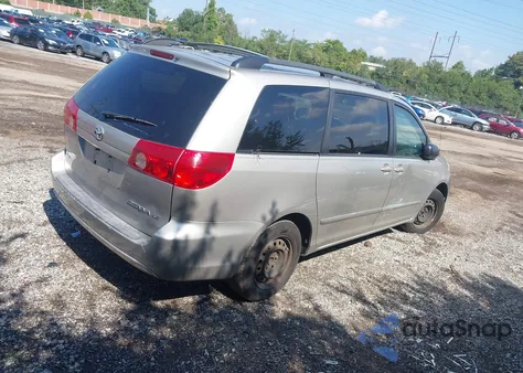 2008 Toyota Sienna Le из США, поврежденный, VIN 5TDZK23C68S208315